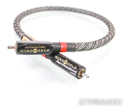$468 • Buy WireWorld Platinum Eclipse 8 RCA Cable; Single 0.5m Interconnect