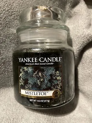 Yankee Candle ~ Mistletoe ~ Christmas Jar Candle 14.5 Oz. - New • $27.98