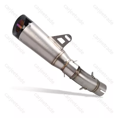 For Kawasaki Ninja 400 Z400 18-23 Slip On Exhaust Motorcycle Muffler Silencer • $67.55