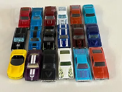 Hot Wheels MUSCLE CARS Fords-Dodge-Chevy's Diecast Lot Of 18 1:64 Scale  • $14.95