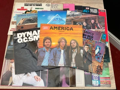 £45 • Buy 28 Record 12  Vinyl Bundle - America, Elton John, Tom Jones, Billy Joel, & More!