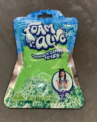 Foam Alive~Magically Comes To Life~No MessNo Dries~1 Pack Lime Green. NIP • $7.50