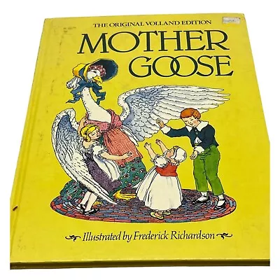 Mother Goose Volland Edition 1984 Crown English Children Nursery Books READ • $15.99