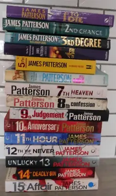 $99.99 • Buy JAMES PATTERSON- Women's Murder Club - Books 1-15