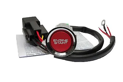 S2000 RED ENGINE START BUTTON KIT For MAZDA MX5 Mk1 MIATA  1989-1998 • $33.60