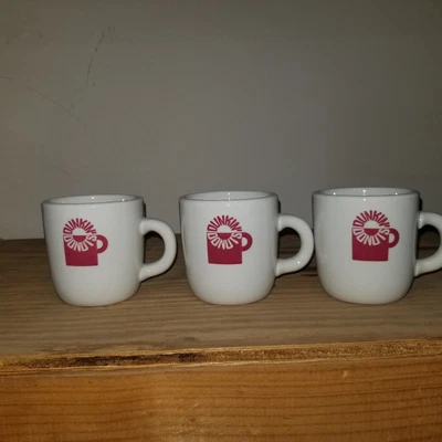 $19.99 • Buy 3 Vintage Dunkin’ Donuts Heavy Duty Diner Style Coffee Mugs - Mayer China USA