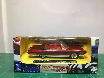 NewRay City Cruiser 1964 Red Chrysler Turbine Car 1/43 Diecast • $8