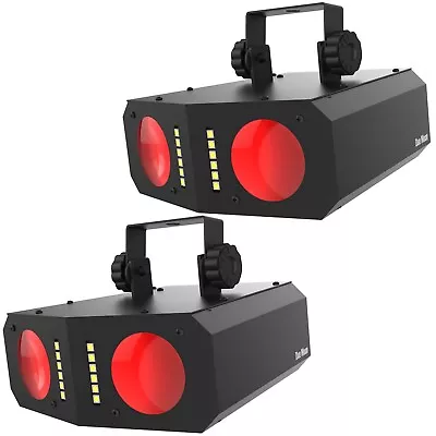 Chauvet DJ Duo Moon LED Moonflower/Strobe Effect Light W Sound-Activation Pair • $101.40