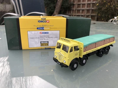 £14.99 • Buy Corgi 12302 Foden FG 8 Wheel Platform Lorry & Bricks Eastwoods 1/50 Model Truck