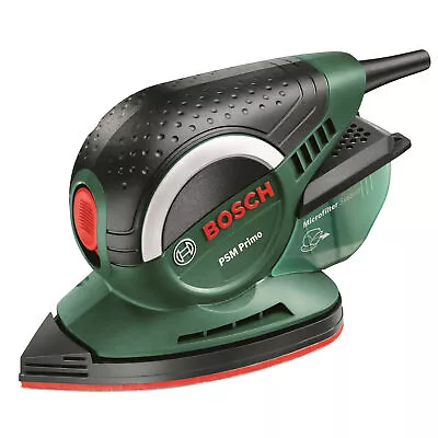 Bosch 50 W Electric Detail Palm Mouse Sander Compact Kit With Sandpaper PRIMO • $69