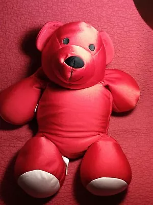 16  Moshi RED BEAR MICROBEAD PILLOW Stuffed • $39.99
