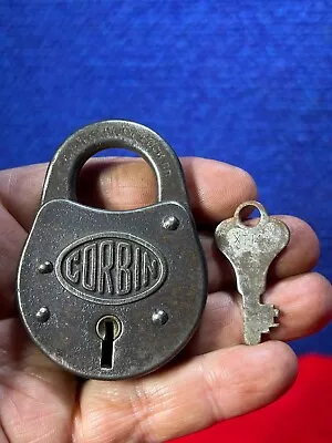 ‼️l 👀k‼️  Vintage Lock & Key  Aa-59 **padlock** • $4.60