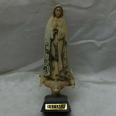 Vintage Religious Statue Ornate Our Lady Of Fatima • $26.50