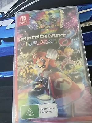 Mario Kart 8 - Deluxe Edition (Nintendo Switch 2017) • $30