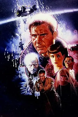 BLADE RUNNER Vintage Movie Poster COLLAGE Harrison Ford SEAN YOUNG 20x30  • $9.99