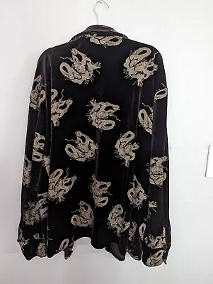 Dragon Velvet Shirt • $15