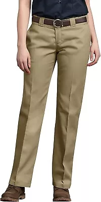 Women Pants Dickies 774 Low Rise 6 R 34x32 Tan Khaki • $22.50