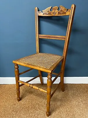 Victorian Cane Seat Chair • £75