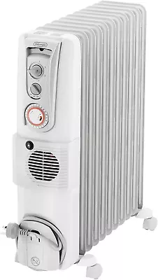 De'Longhi Portable Oil Column Heater 2400W With Timer Addional Fan To Boos... • $258.20