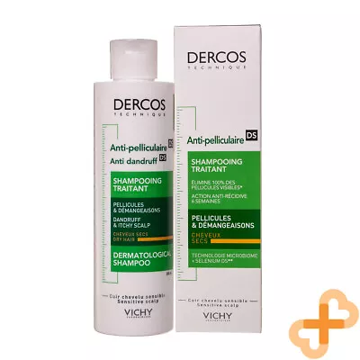 Vichy Dercos Anti Dandruff Shampoo 200ml Hair Scalp Itchy Flakes Paraben Free • $22.07