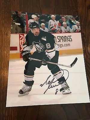 Mark Recchi Pittsburgh Penguins Signed 8x10 Photo Equipment Manager #2 • $30