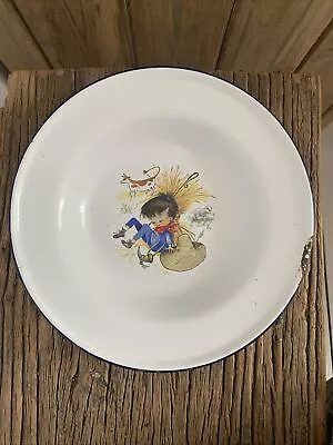 Vintage Falcon Childs Enamel Plate • £10