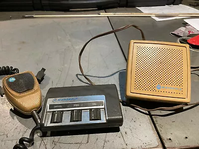 Vintage Motorola 4 Channel Mitrek  Control Head Speaker And Microphone • $75.95