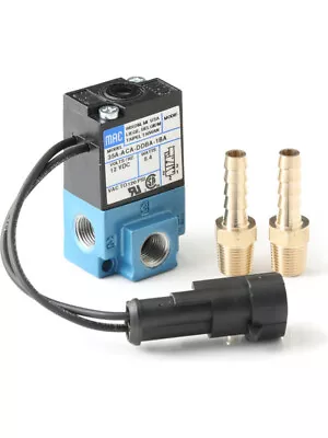 GFB G-Force Replacement Boost Control 3-Port Solenoid Inc 2 Hosetails (3835) • $98.01