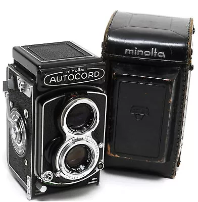 Minolta Autocord I TLR 120 Film W. Rokkor 3.5/75mm Lens MVL Shutter • £212.71