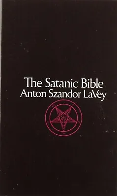 $21.99 • Buy The Satanic Bible By Anton Szandor Lavey (English) Paperback Book FREE SHIPPING 