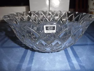 Miller Rogaska Crystal 8 1/2 Inch Diam. 24 % Full Lead Bowl From Slovenia  • $22.50