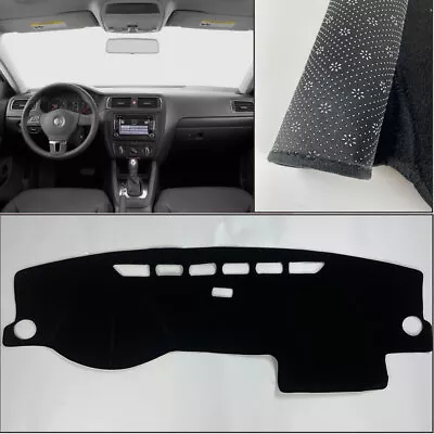 Dashboard Cover Black Dash Mats Shade Protective Pad Fit For VW Jetta 2011-2018 • $20.83