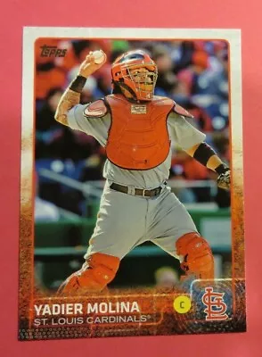 2015 Topps St. Louis Cardinals - YADIER MOLINA - Puerto Rico • $1