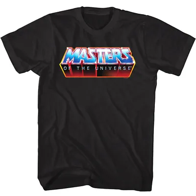 Masters Of The Universe Iconic Men's T-Shirt Chrome Logo Design Metallic He-Man • $26.99