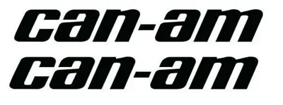 CAN AM PAIR  5  9  11  16   22  36  Stickers Pick Size Color TRACKED & INSURED • $5.99