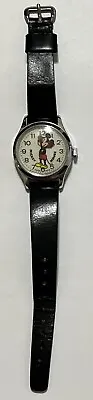 Vintage Bradley Disney Mickey Mouse Fingers Watch With Black Band Works Great! • $167.52