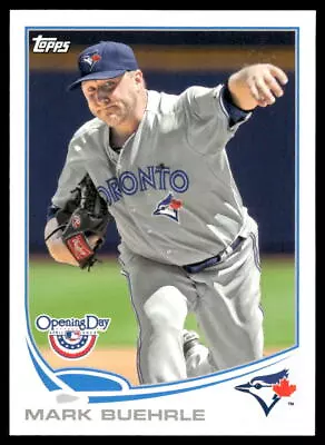 Mark Buehrle 2013 Topps Opening Day #9 Toronto Blue Jays • $0.99