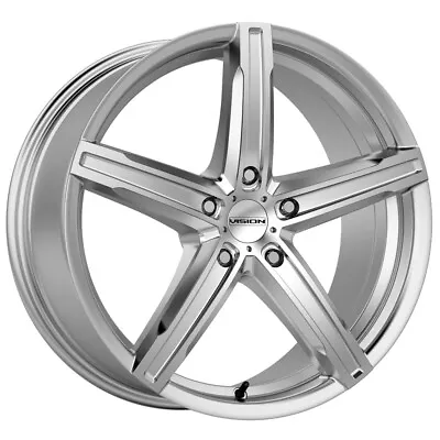 Vision 469 Boost 17x7 5x110 +38mm Silver Wheel Rim 17  Inch • $134.99