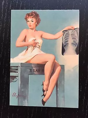 Elvgren PINUP Girl Card - XRAY- Brown & Bigelow • $5.95