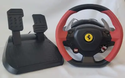 *NR* Thrustmaster Ferrari 458 Spider (4460105) Wheel And Pedals Set • $40