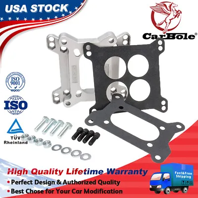 Universal Carburetor Adapter Kit 1933 4-Barrel To 4-Bolt 2-Barrel For Chevy SBC • $22.99