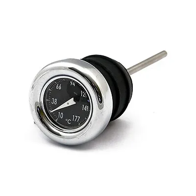 Harley Davidson Oil Tank Temperature Gauge 1984-99 Softail 82-03 Xl Bc16256 -t • £24.99