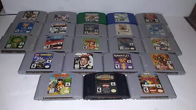 NINTENDO 64 Game Lot N64 • $425