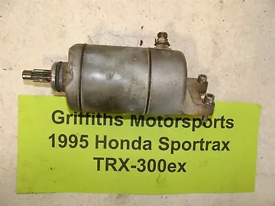  1995 HONDA TRX300ex Oem Electric Start Starter Motor 400ex?  • $50