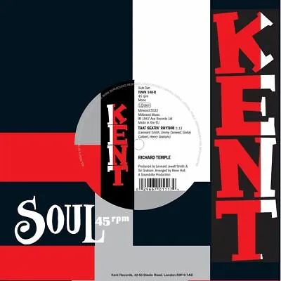 £9.99 • Buy Richard Temple - That Beatin' Rhythm - Kent - CLASSIC Northern Soul 45 - HEAR!