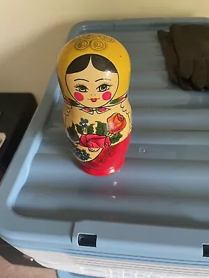 8Pcs Handmade Russian Nesting Wooden Dolls Matryoshka Birthday Toys Gifts • £5