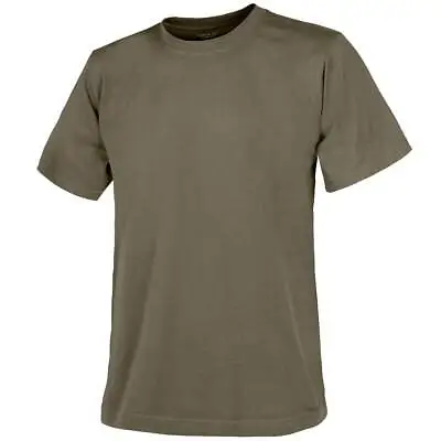Helikon Mens Army Military Crew Neck Short Sleeve Cotton T-Shirt S-3XL • £15.45
