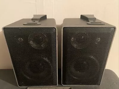 Vintage 80s MOBILE AUTHORITY 350ZX 3-Way 4ohm 100watt Car Audio Speakers Tested • $24.99