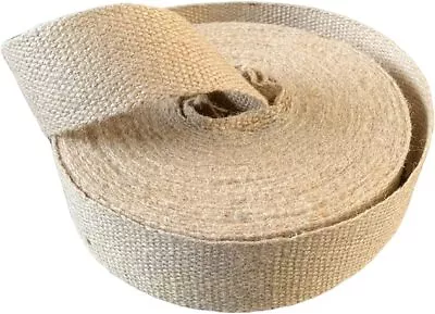 Natural Hessian Jute Tape Webbing  Rustic Various Size Upholstery Burlap Ribbon • £4.47