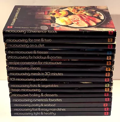 Microwave Cooking Library Recipe Book Barbara Methven Sylvia Ogren 1978-1987 • $4.99